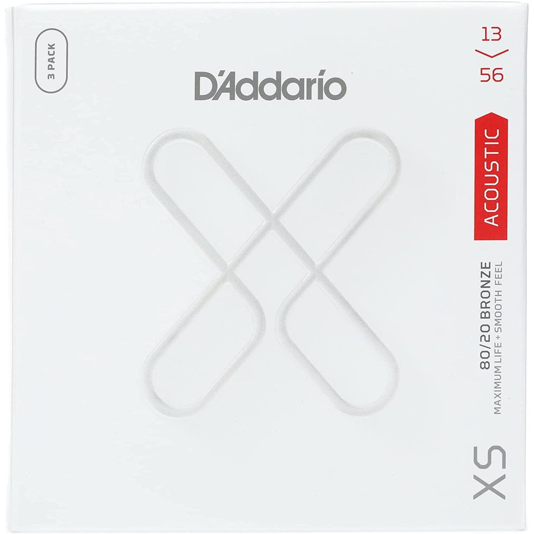 XSABR1356-3P Strängset Western XS Bronze 013-056, 3-pack