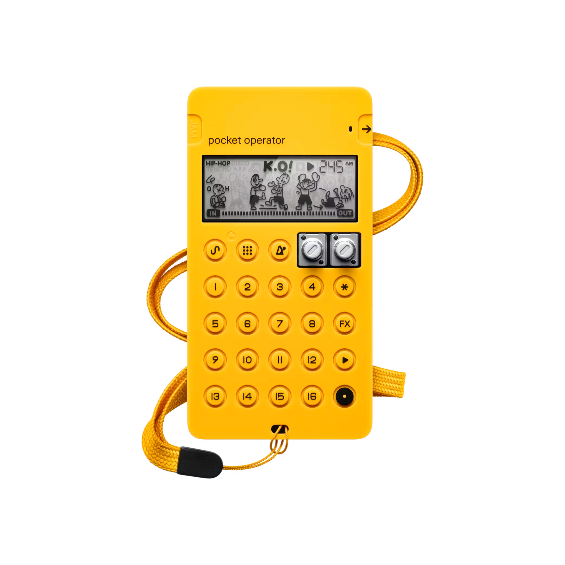 Teenage Engineering - CA-X Yellow - Musik Utan Gränser 