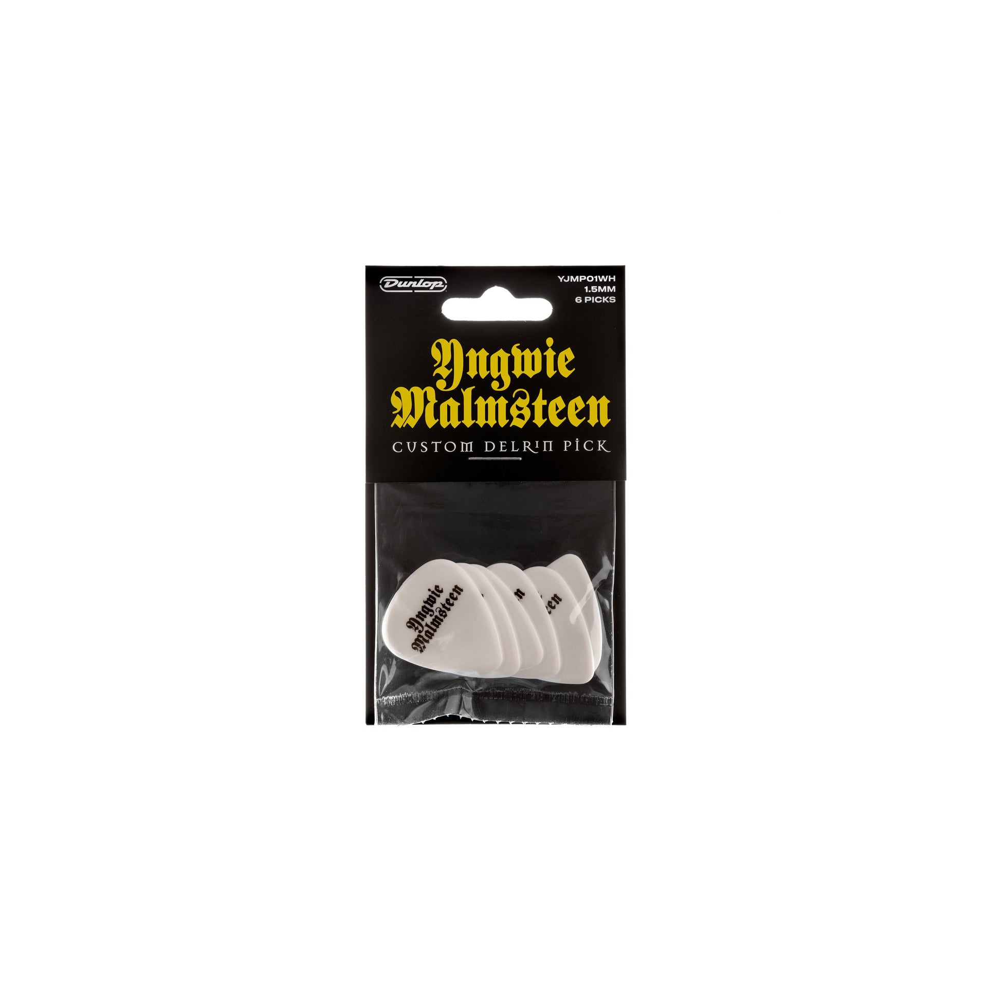 Dunlop - YJMP01WH Yngwie Malmsteen 1.5 - 6/PLYPK - Musik Utan Gränser 