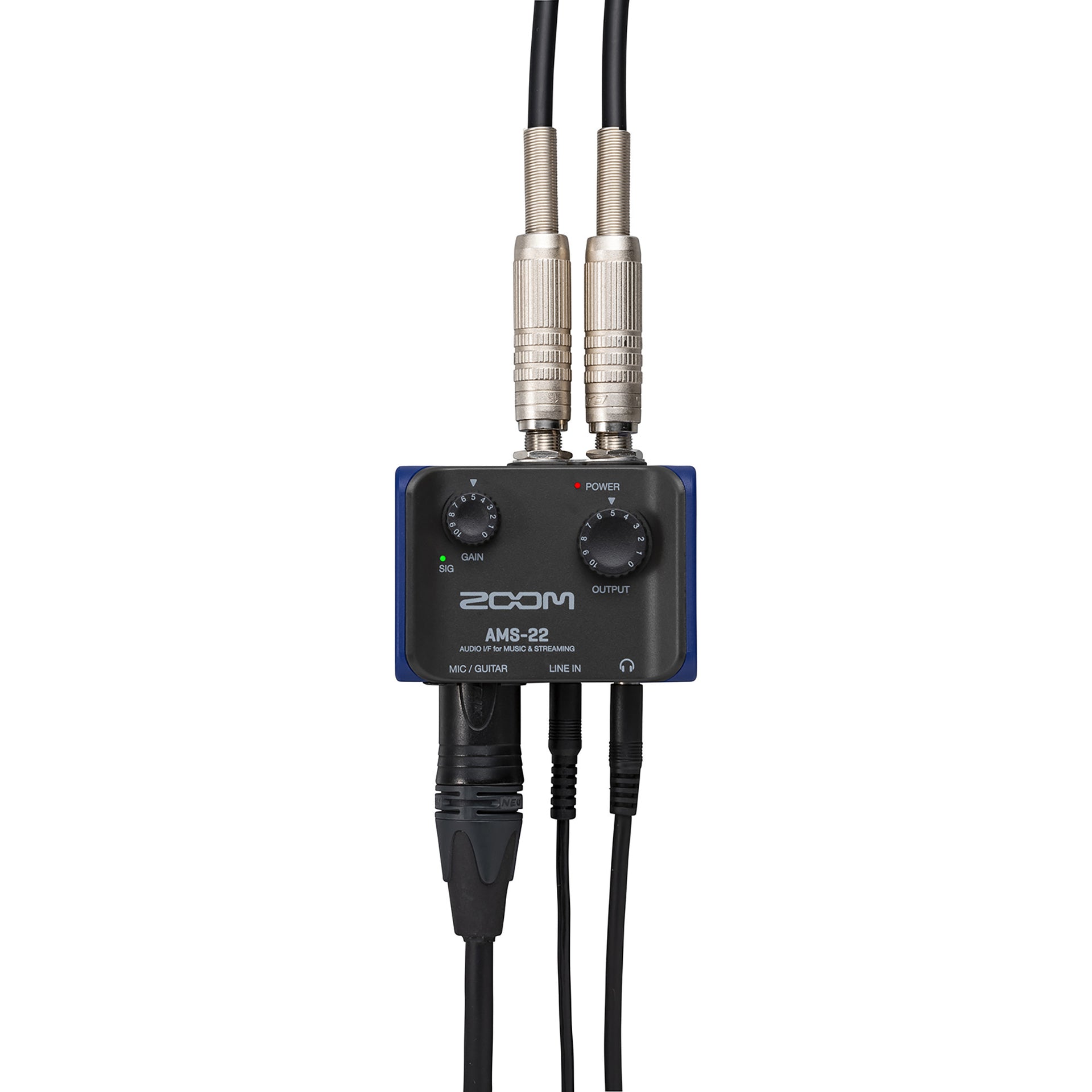 Zoom - AMS-22 Audio Interface for Music and Streaming - Musik Utan Gränser 