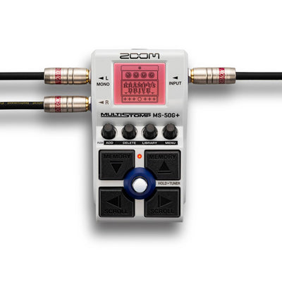 Zoom - MS-50G+ Guitar MultiStomp Pedal - Musik Utan Gränser 