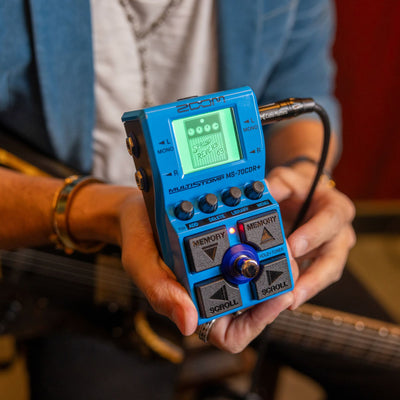 Zoom - MS-70CDR+ Guitar MultiStomp Pedal - Musik Utan Gränser 