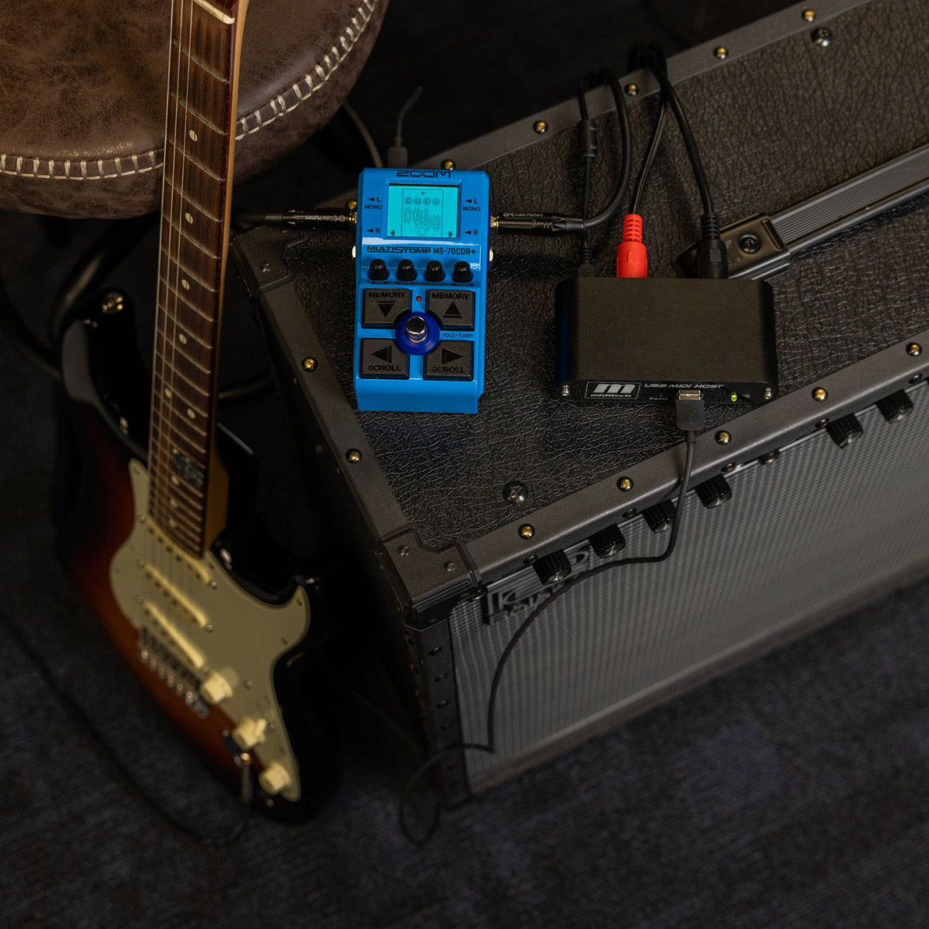 Zoom - MS-70CDR+ Guitar MultiStomp Pedal - Musik Utan Gränser 