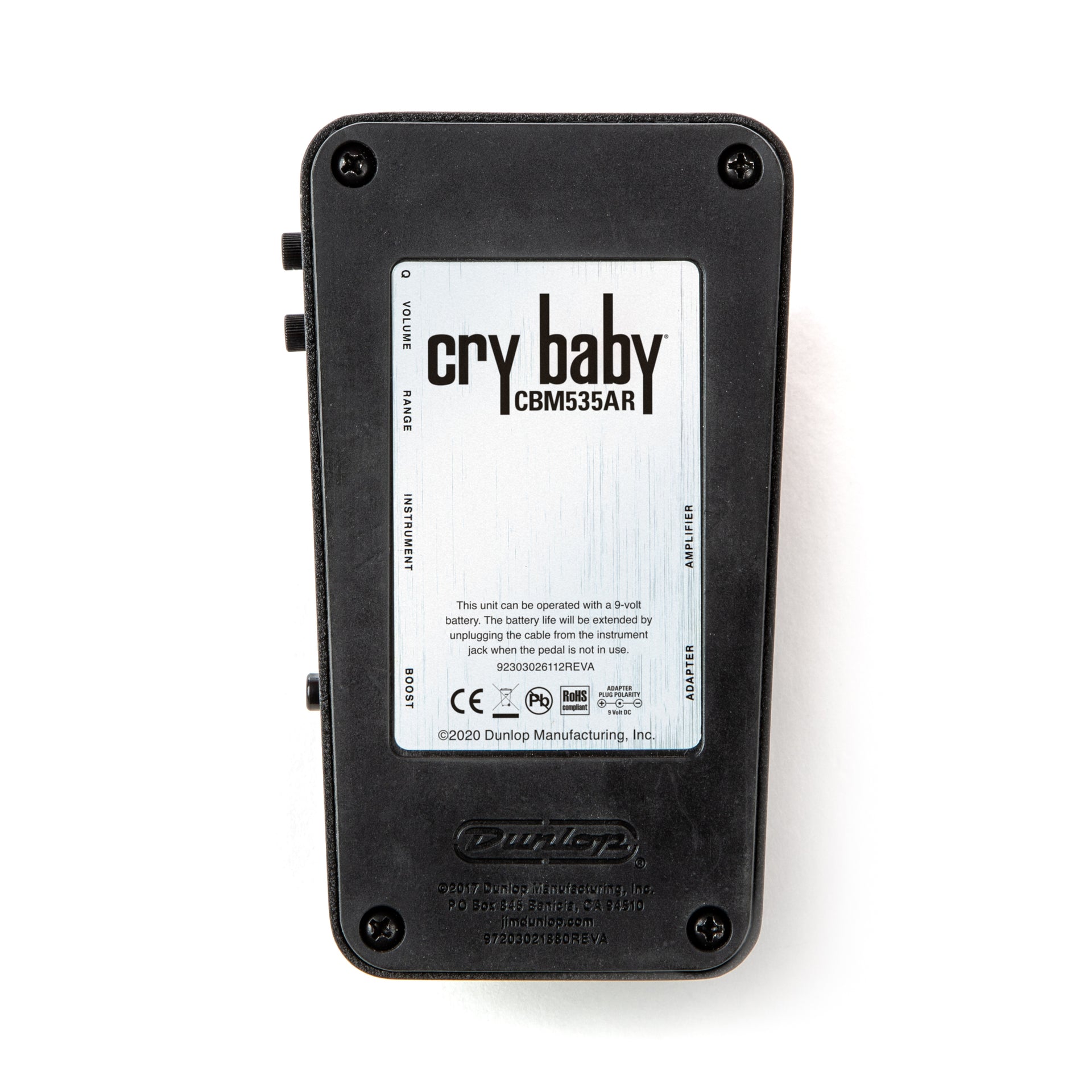 Dunlop - CBM535AR Crybaby-Q Auto Return - Musik Utan Gränser 