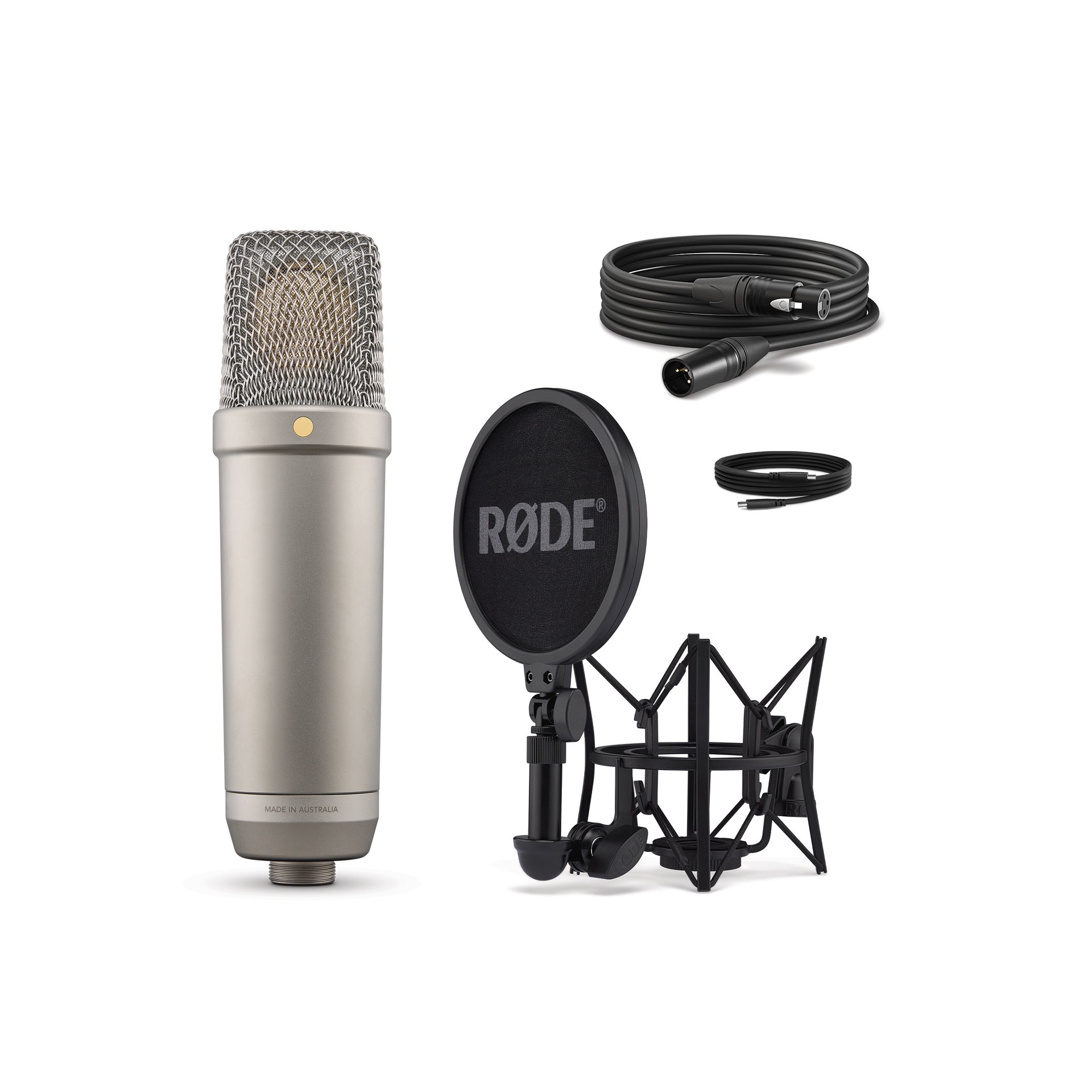 Røde - NT1 GEN 5-NICKEL USB-C-XLR mik. med DSP Unify - Musik Utan Gränser 