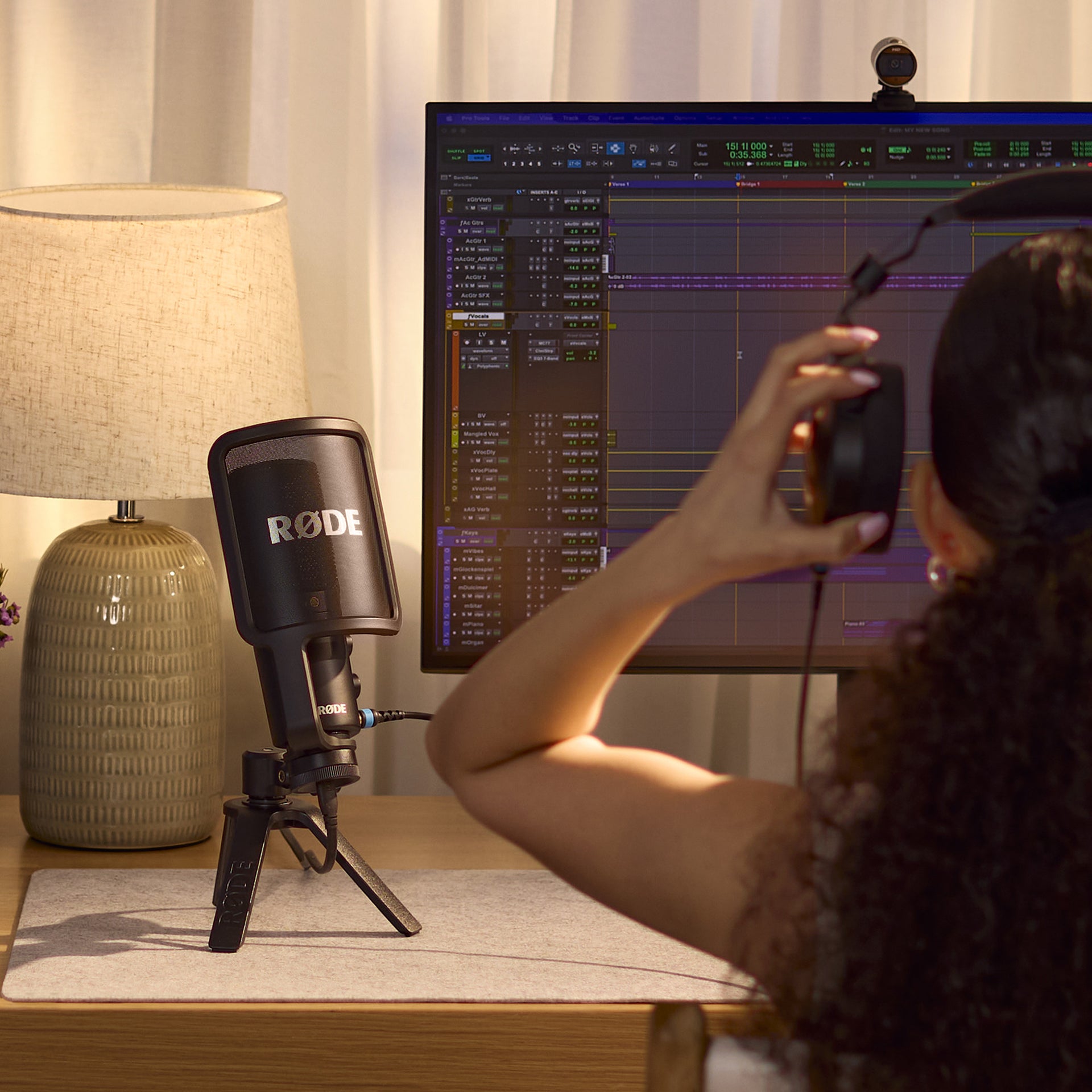 Røde - NT-USB+ Prof. USB-C microphone - Musik Utan Gränser 