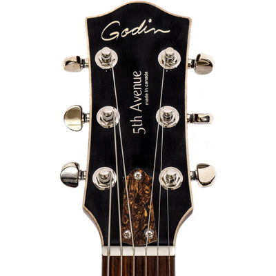Godin - 5th Avenue Kingpin P90 Cognac Burst - Musik Utan Gränser 