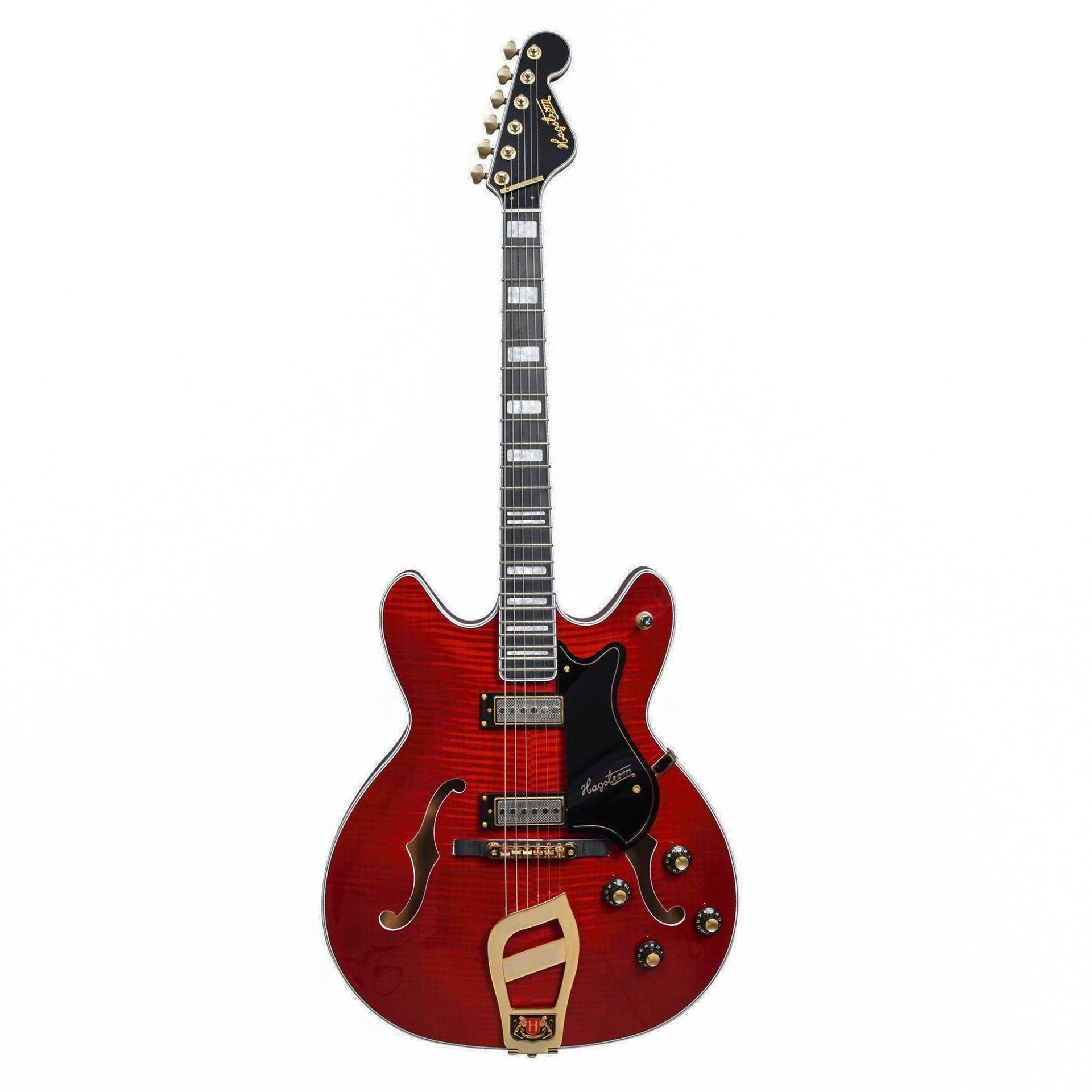 Hagström - 67' Viking II Edition Wild Cherry Transparent - Musik Utan Gränser 