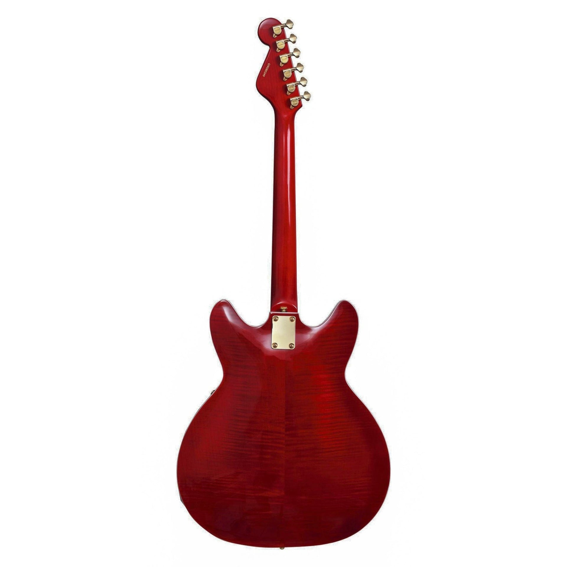 Hagström - 67' Viking II Edition Wild Cherry Transparent - Musik Utan Gränser 