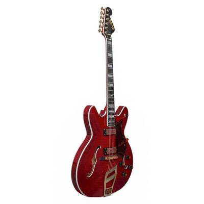 Hagström - 67' Viking II Edition Wild Cherry Transparent - Musik Utan Gränser 