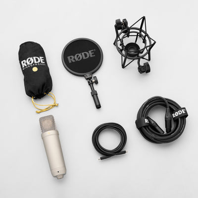 Røde - NT1 GEN 5-NICKEL USB-C-XLR mik. med DSP Unify - Musik Utan Gränser 