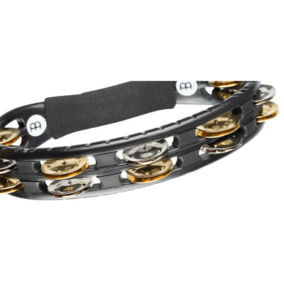 Meinl - TMT1M-BK ABS Tamburin Steel/Brass jingles Black - Musik Utan Gränser 