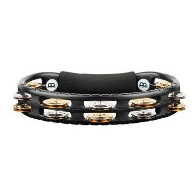 Meinl - TMT1M-BK ABS Tamburin Steel/Brass jingles Black - Musik Utan Gränser 