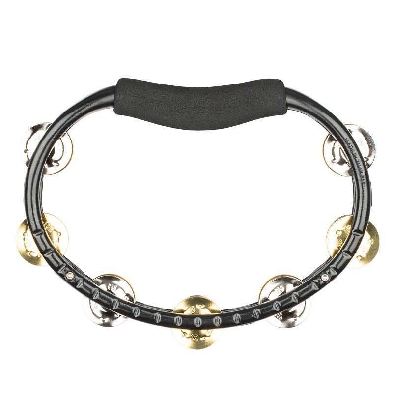 Meinl - TMT1M-BK ABS Tamburin Steel/Brass jingles Black - Musik Utan Gränser 