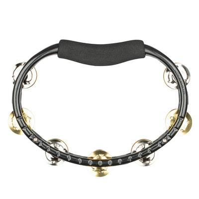 Meinl - TMT1M-BK ABS Tamburin Steel/Brass jingles Black - Musik Utan Gränser 