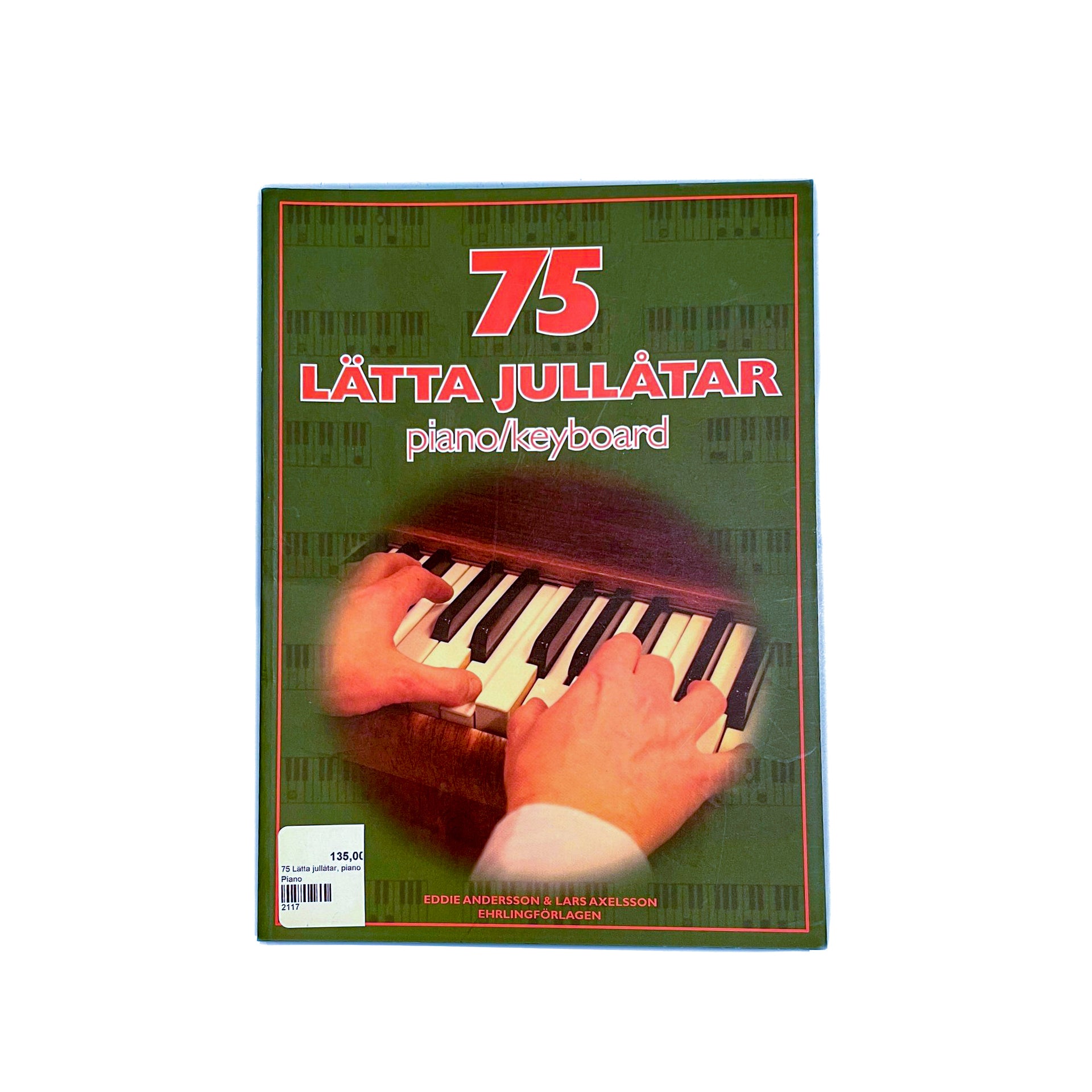 Ehrlingförlagen - 75 lätta jullåtar piano/keyboard - Musik Utan Gränser 
