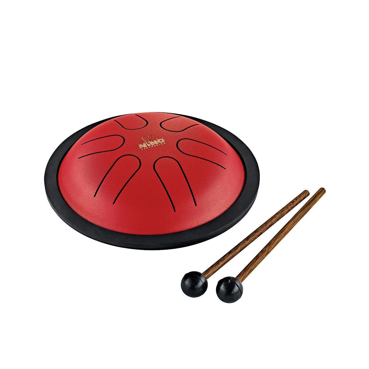 NINO - 980R Mini Melody Steel Tongue Drum Red - Musik Utan Gränser 