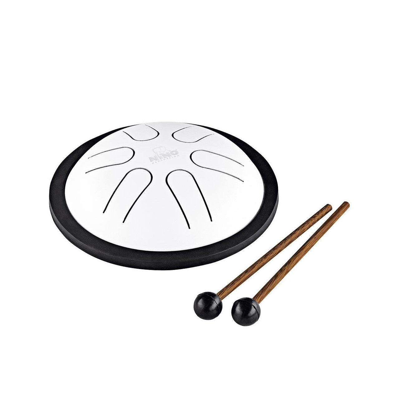 NINO - 980WH Mini Melody Steel Tongue Drum White - Musik Utan Gränser 
