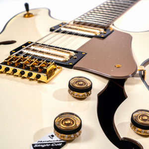 Schecter - Wayne Hussey Corsair 12 Ivory - Musik Utan Gränser 