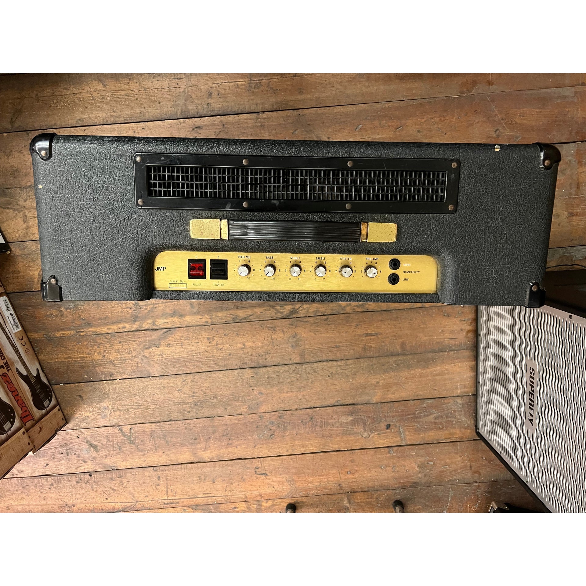 Marshall - JMP 2104 50w 2x12 från 1981 - Musik Utan Gränser 