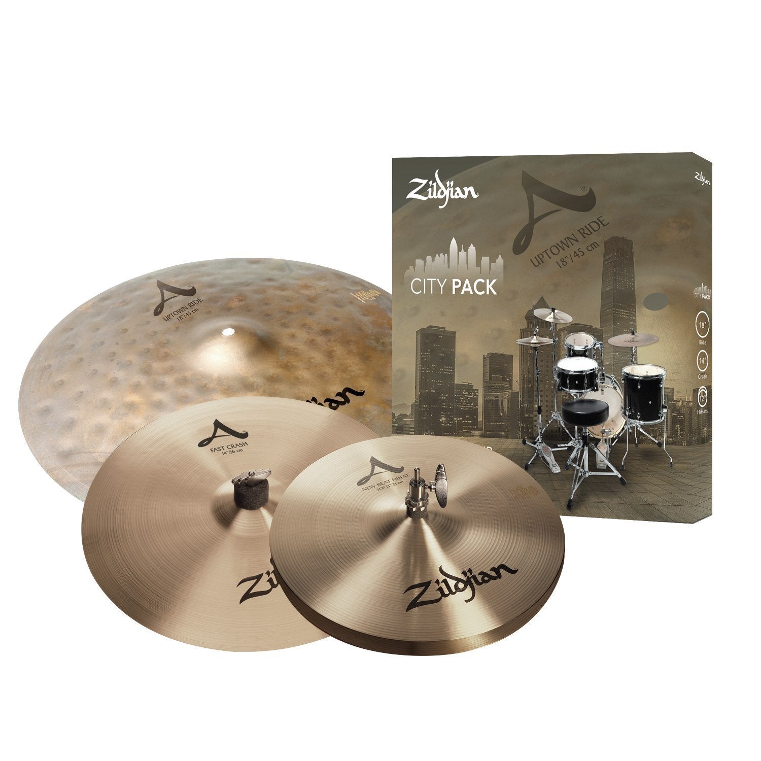 Zildjian - A CityP248 City Pack - Musik Utan Gränser 