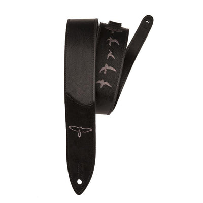 PRS - Premium Leather 2" Strap Embroidered Birds - Musik Utan Gränser 