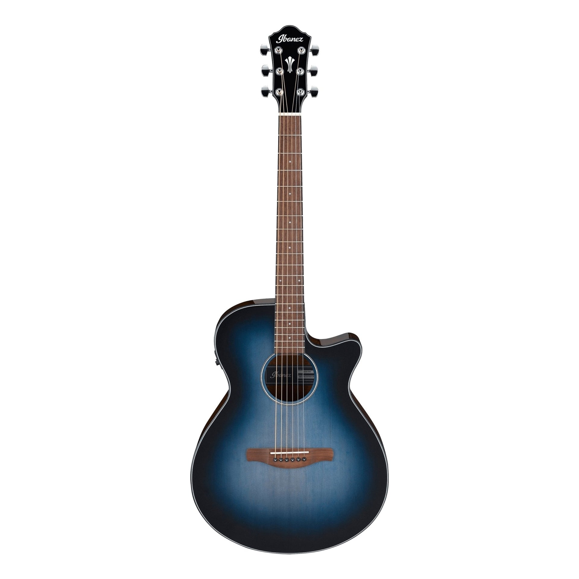 Ibanez - AEG50-IBH Indigo Blue Burst High Gloss - Musik Utan Gränser 