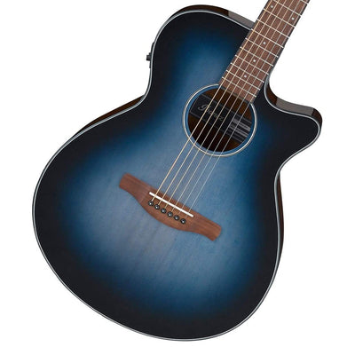 Ibanez - AEG50-IBH Indigo Blue Burst High Gloss - Musik Utan Gränser 