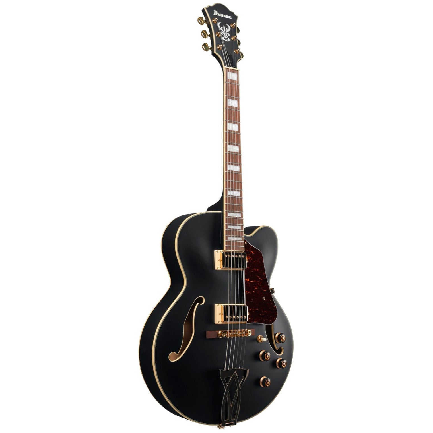 Ibanez - AF75G-BKF Black Flat - Musik Utan Gränser 