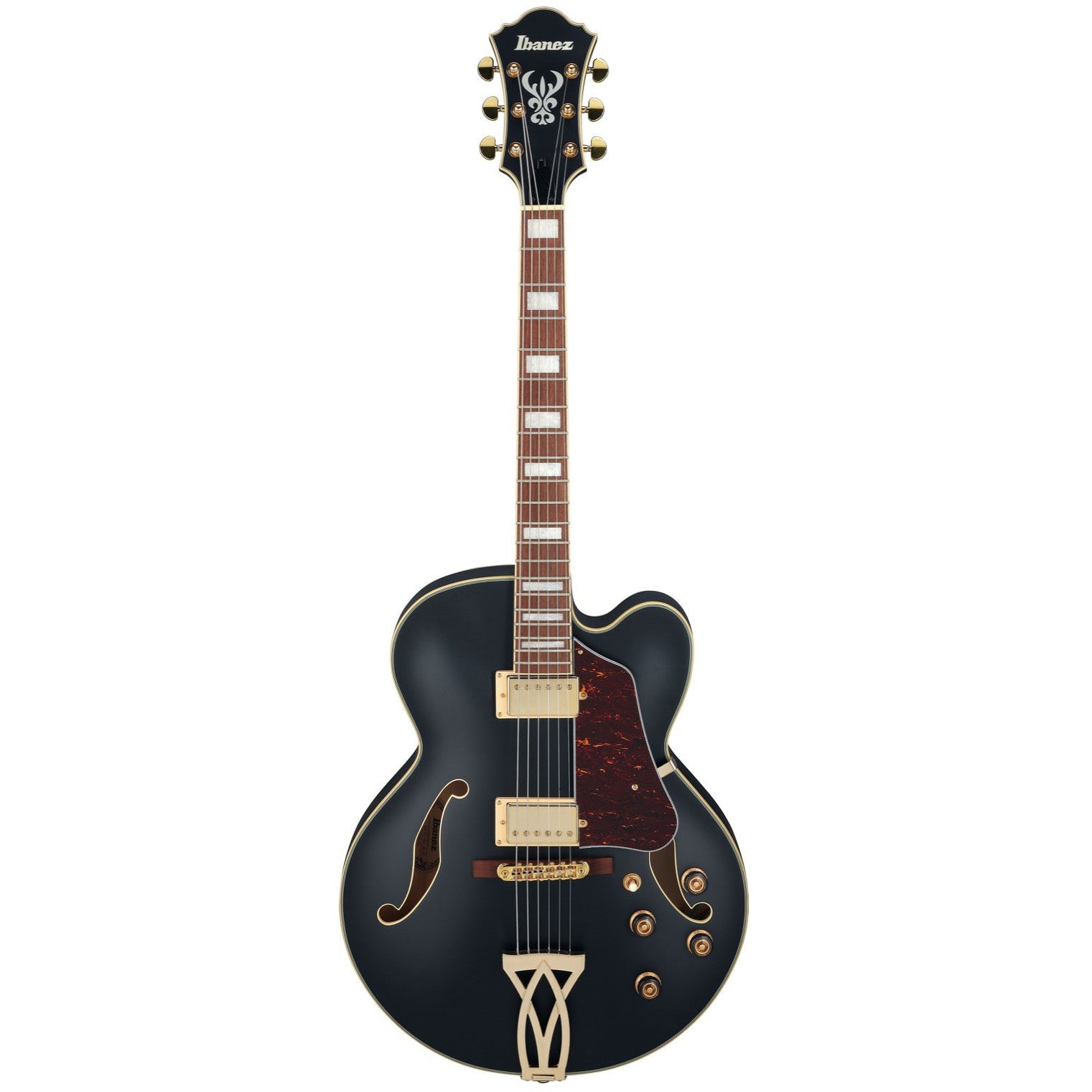 Ibanez - AF75G-BKF Black Flat - Musik Utan Gränser 