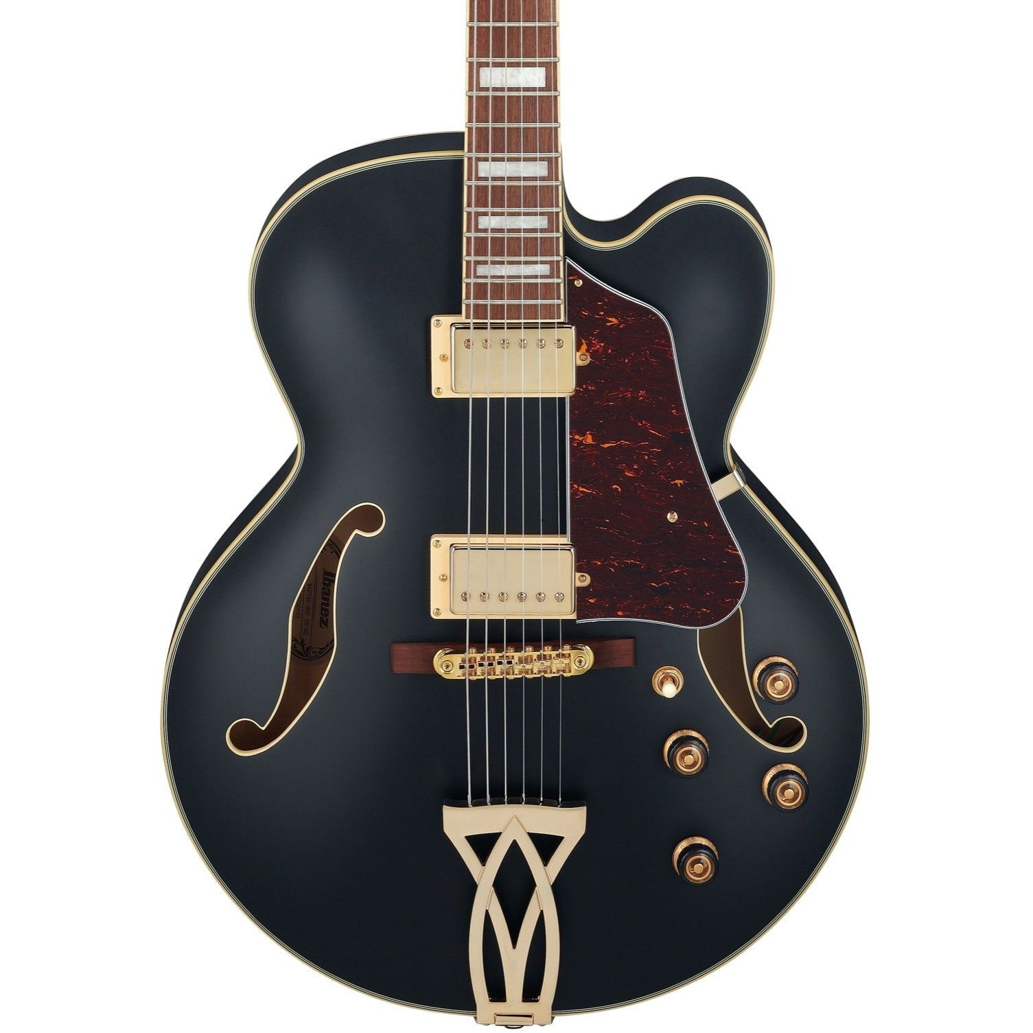 Ibanez - AF75G-BKF Black Flat - Musik Utan Gränser 