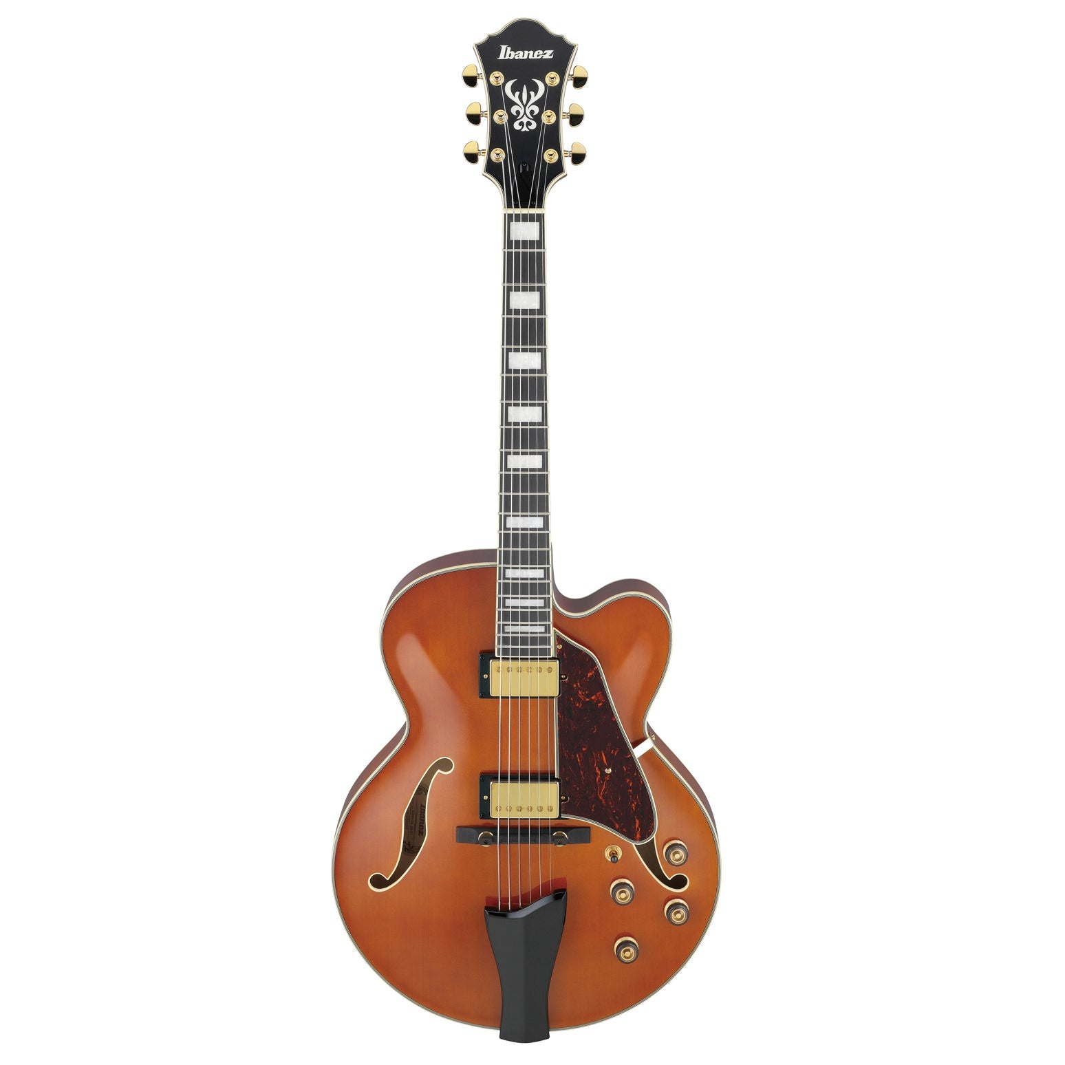 AF95-DA Dark Amber Electric Guitar Artcore Expressionist - Music