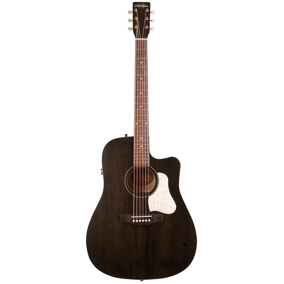 Art & Lutherie - Americana Faded Black CW QIT - Musik Utan Gränser 