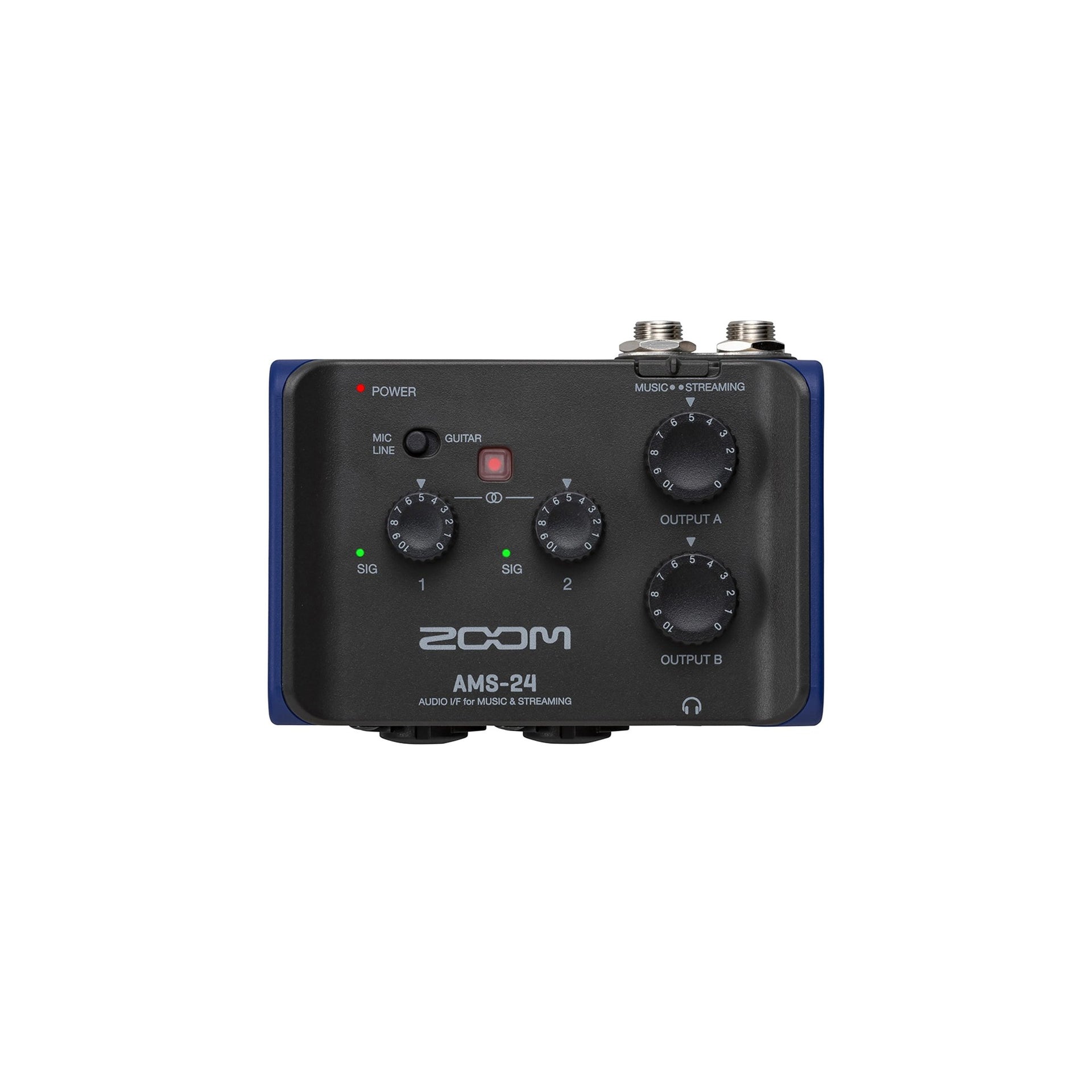 Zoom - AMS-24 Audio Interface for Music and Streaming - Musik Utan Gränser 