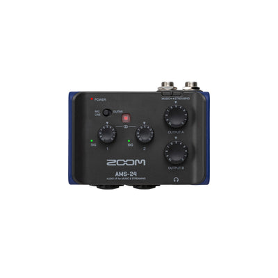Zoom - AMS-24 Audio Interface for Music and Streaming - Musik Utan Gränser 