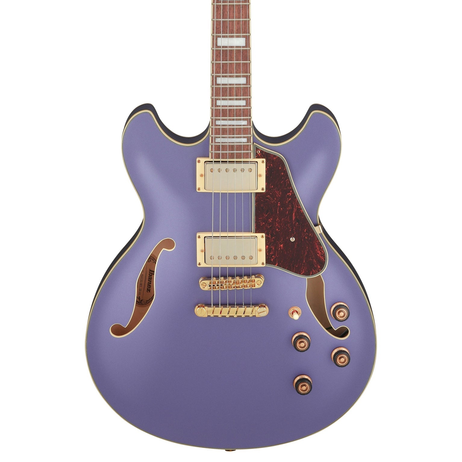 Ibanez - AS73G-MPF Metallic Purple Flat Artcore - Musik Utan Gränser 
