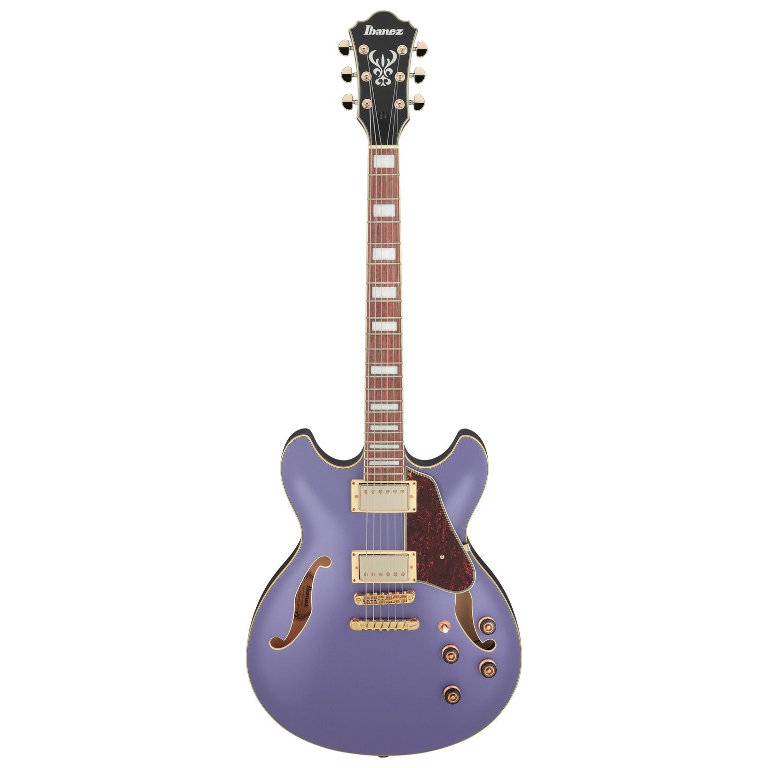 Ibanez - AS73G-MPF Metallic Purple Flat Artcore - Musik Utan Gränser 
