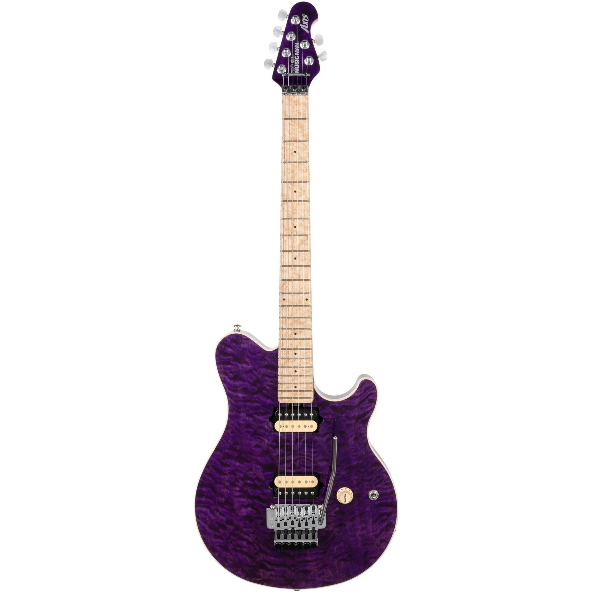 Ernie Ball Music Man - Axis BFR Trans Purple Nitro - Musik Utan Gränser 