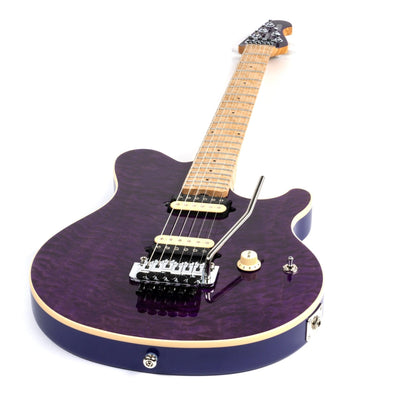 Ernie Ball Music Man - Axis BFR Trans Purple Nitro - Musik Utan Gränser 