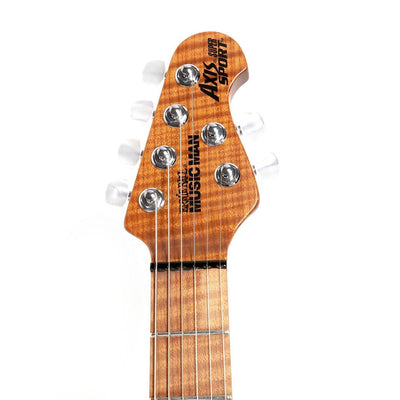 Ernie Ball Music Man - Axis Super Sport Yucatan Blue Flame - Musik Utan Gränser 