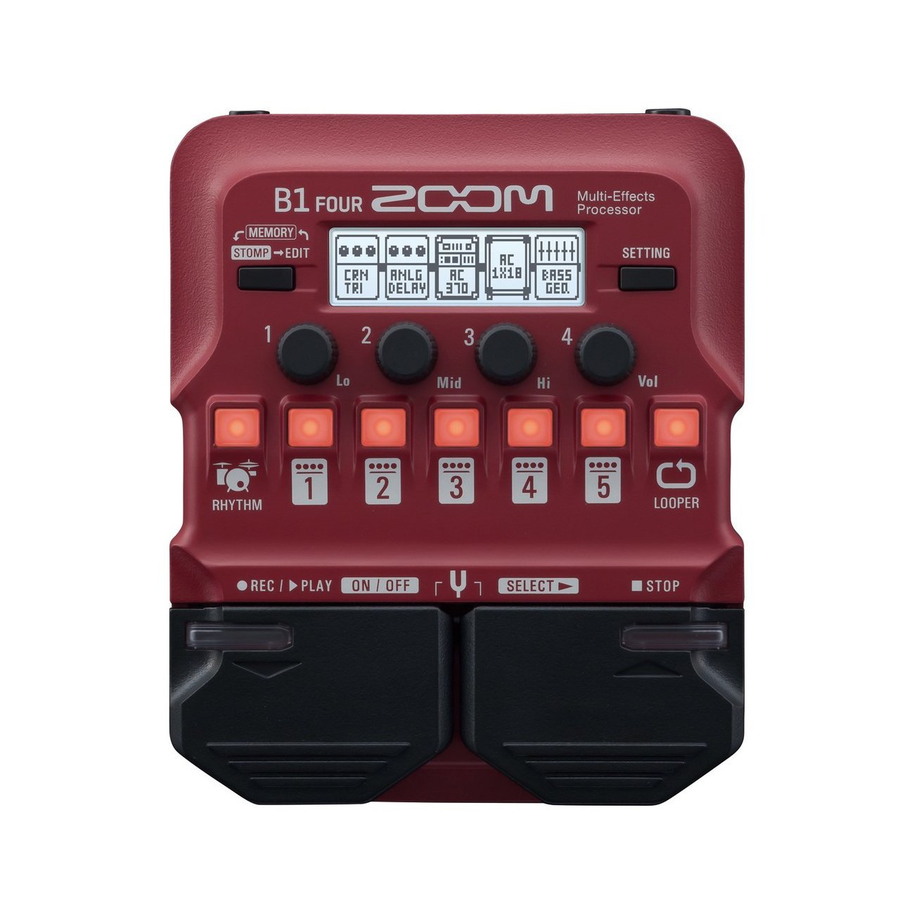 Zoom - B1 Four multieffekt - Musik Utan Gränser 