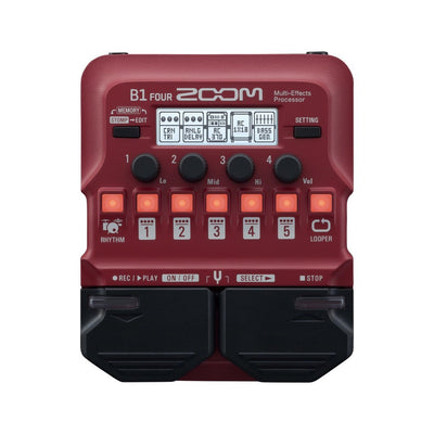 Zoom - B1 Four multieffekt - Musik Utan Gränser 