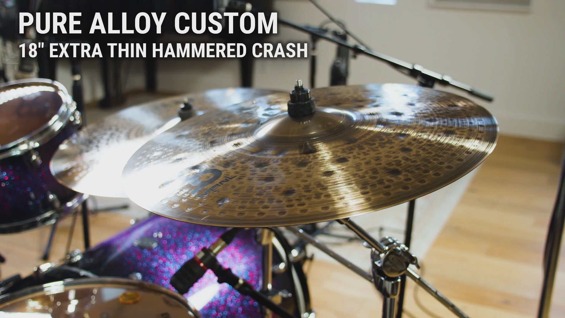 Pure Alloy Custom 18" Extra Thin Hammered Crash - PAC18ETHC