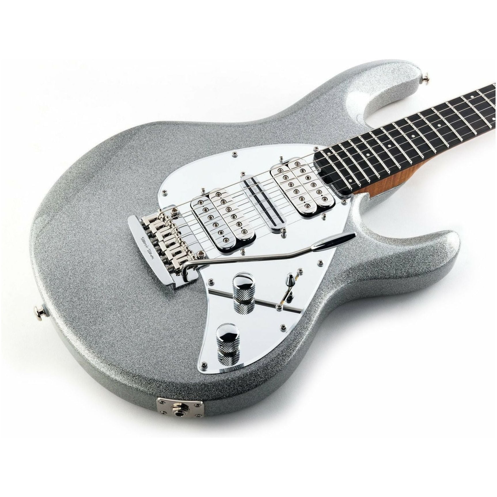 Ernie Ball Music Man - BFR Silhouette HSH Silver Flake Sparkle - Musik Utan Gränser 