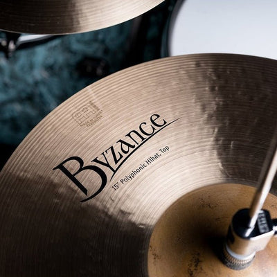 Meinl - Byzance Traditional Polyphonic Hi-Hat B15POH - Musik Utan Gränser 