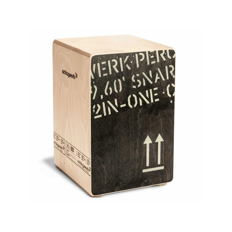 Schlagwerk - CP403BLK 2inOne Cajon Black Edition Medium - Musik Utan Gränser 