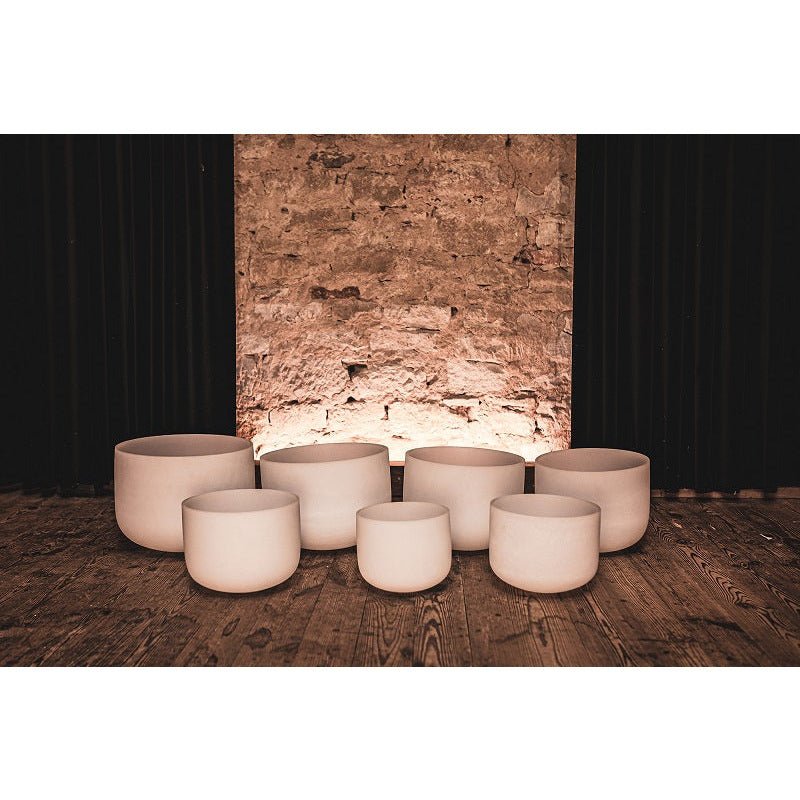 Meinl Sonic Energy - Crystal Singing Bowl Chakra Set 7 delar - Musik Utan Gränser 