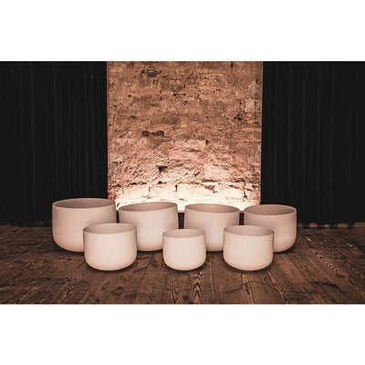 Meinl Sonic Energy - Crystal Singing Bowl Chakra Set 7 delar - Musik Utan Gränser 