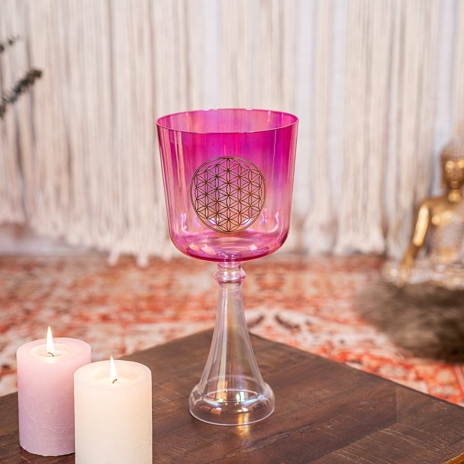 Meinl Sonic Energy - Crystal Singing Chalice Heart Chakra 15cm F4 - Musik Utan Gränser 
