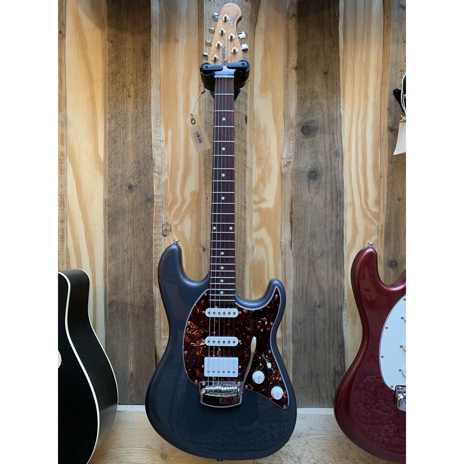 Ernie Ball Music Man - Cutlass HSS Charcoal Frost - Musik Utan Gränser 